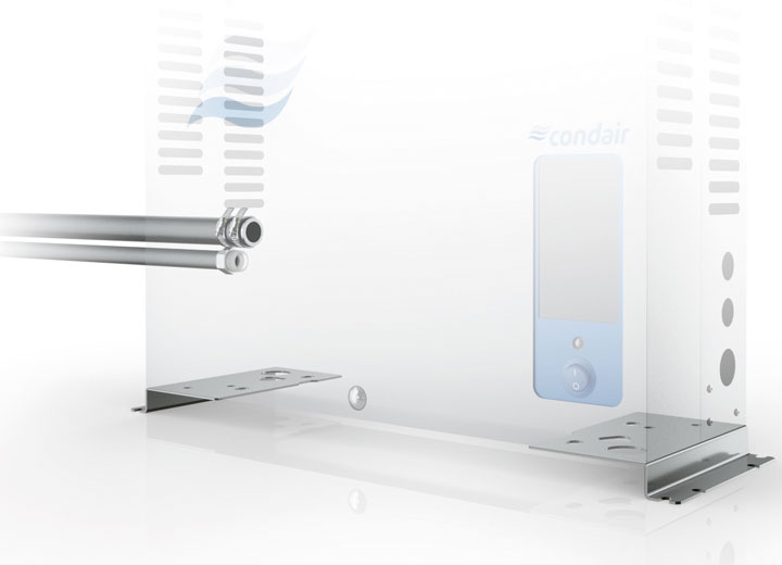 Condair RM side connection and floor bracket